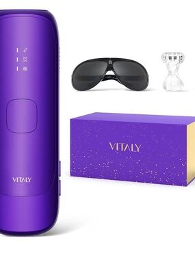 BRAND NEW VITALY PURPLE IPL HAIR REMOVAL DEVICE